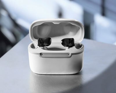 Signia Insio Charge&Go 3IX CIC hearing aid, custom shell (placeholder, final product photo to be added)